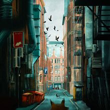 My project in Cinematic Digital Illustration with Photoshop course. Traditional illustration, Digital Illustration, and Concept Art project by Mark Colliass - 02.28.2022