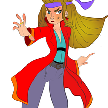Il mio progetto del corso: Creazione di personaggi femminili in stile cartoon con Procreate. Ilustração tradicional, Ilustração digital, e Desenho digital projeto de David Vega Olivares - 28.09.1994
