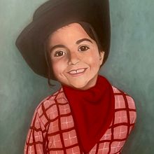 Mi Proyecto del curso: Introducción al retrato realista al óleo. Artes plásticas, Pintura, e Pintura a óleo projeto de Pascale Colin - 28.02.2022