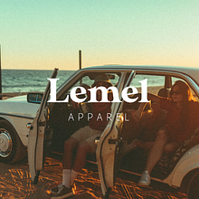Lemel Apparel. Un projet de Design , Br, ing et identité, Design graphique , et Création de logos de Katherine Ashley - 28.02.2022