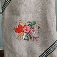 Mi Proyecto del curso: Técnicas avanzadas de bordado: puntadas y composiciones con volumen. Embroider, and Textile Design project by La Veina de la Sílvia - 03.01.2022