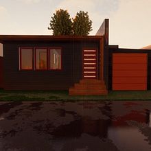 Calder House. Een project van Architectuur van Igor Molochevski - 01.03.2022