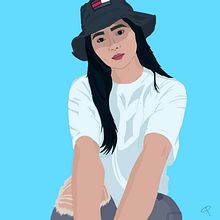 Mein Kursprojekt: Illustration mit Stil: Zeichne verschiedene Charaktere in Procreate. Character Design, Digital Illustration, Digital Painting, and Figure Drawing project by Pennueng Daenchai - 03.01.2022