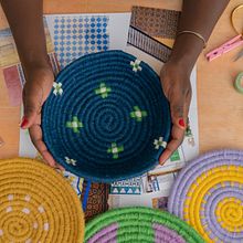 My project in Basket Weaving for Beginners: The Coiling Technique course Ein Projekt aus dem Bereich Erweiterungsentwicklung, H, werk, Modedesign, Weben und Textildesign von Tabara N'Diaye - 01.03.2022