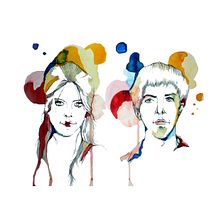 Ruined Love Stories Series Ein Projekt aus dem Bereich Traditionelle Illustration, Digitale Illustration und Aquarellmalerei von E Obradó - 01.03.2022