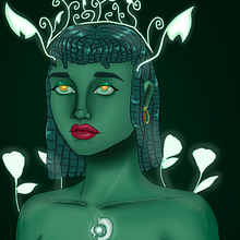 Mi Proyecto del curso: Retratos digitales de fantasía con Photoshop. Een project van Traditionele illustratie,  Tekening, Digitale illustratie,  Portrettekening, Digitale tekening y  Digitaal schilderij van Giacomo Cárdenas Cuneo - 15.07.2022