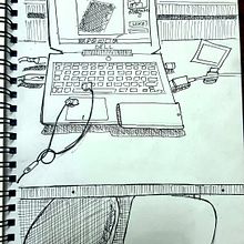 My project in Illustrated Diary: Fill Your Sketchbook with Experiences course. Traditional illustration, Sketching, Drawing, Sketchbook & Ink Illustration project by Sharad Prateek Singh - 02.26.2022