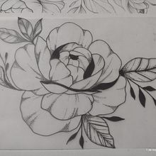 Mi Proyecto del curso: Tatuaje botánico con puntillismo. Traditional illustration, and Botanical Illustration project by Mavi Diaz - 03.01.2022