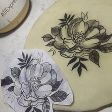 Meu projeto do curso: Tatuagem para principiantes. Tattoo Design project by Alice Evelyn Dos Santos - 03.01.2022