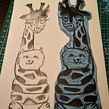 My project in Sketchbooking with Handmade Stamps course . % charles_ber tarafından hazırlanan Geleneksel illüstras, on, Desen Tasarımı, Baskı, Eskiz defteri, O, Ve mak projesi - 03.02.2022