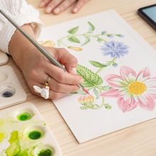 Mi Proyecto del curso: Acuarela realista para composiciones botánicas. Projekt z dziedziny Trad, c, jna ilustracja,  Malarstwo,  R, sunek, Malowanie akwarelą, R i sunek botaniczn użytkownika Kata Zapata - 01.03.2022