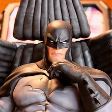 Batman trono 1/4 . 3D, 3D Modeling, and Sculpture project by Gabriel Risco Yañez - 03.02.2022