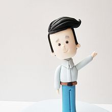 Mi Proyecto del curso: Modelado de personajes con pasta de azúcar. Un progetto di Design, Character design e DIY di aniher castro - 02.03.2022