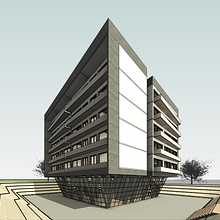 Mi Proyecto del curso: Modelado de edificios paramétricos con Revit. 3D, Architecture, Interior Architecture, 3D Modeling, Digital Architecture, and ArchVIZ project by Sofia Ruffini - 02.20.2022