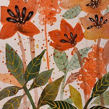 My project in Artistic Floral Watercolor: Connect with Nature course. Traditional illustration, Painting, Watercolor Painting, and Botanical Illustration project by Stefanie Jaschinski - 03.02.2022