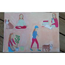 Il mio progetto del corso: Creazione di personaggi col disegno di osservazione. Projekt z dziedziny Trad, c, jna ilustracja, Projektowanie postaci,  R, sunek i Sketchbook użytkownika Eletta Bianco - 02.03.2022