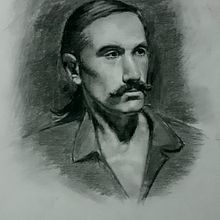 Mi Proyecto del curso: Retrato realista al carboncillo. Traditional illustration, Fine Arts, Drawing, Portrait Drawing, and Realistic Drawing project by GEORGE DUMITRESCU - 03.02.2022
