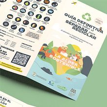 La Aldea Sostenible. Traditional illustration, Design, and Advertising project by Tania Gómez Zaragoza - 03.02.2022