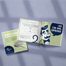 Mr. Spring para Spring Hoteles. Un proyecto de Br, ing e Identidad, Diseño e Ilustración tradicional de Tania Gómez Zaragoza - 02.03.2022
