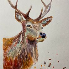 Ejercicios. Traditional illustration, Fine Arts, and Painting project by Veronica Carrasco - 03.03.2022