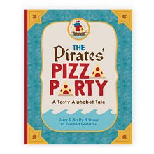 Pirate Pizza Party Children's Book  . % Kim Beyer Rausch tarafından hazırlanan Geleneksel illüstras, on, Karakter Tasarımı, Çocuk Edebi, atı, Dijital Bo, Ve ama projesi - 03.03.2022
