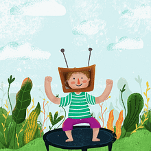 Gif procreate. Un progetto di Illustrazione tradizionale, Character design, Animazione di personaggi, Animazione 2D, Illustrazione digitale, Disegno digitale e Illustrazione animata di Leidy Muñoz - 02.03.2022