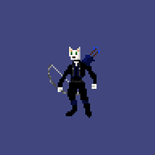 My project in Introduction to Character Design in Pixel Art course. Character Design, Video Games, Pixel Art, and Game Design project by naphat techanunt - 03.03.2022