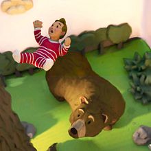 Valerio's Cloud - Children book - Illustrations . % Giuseppe Cantarella tarafından hazırlanan Geleneksel illüstras, on, He, kel, Dijital Bo, Ve ama projesi - 03.07.2021