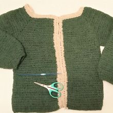 Mi Proyecto del curso:  Top-down: prendas a crochet de una sola pieza. Projekt z dziedziny Projektowanie mod,  Tkactwo, DIY, Sz, dełkowanie, Wzornictwo tekst i liów użytkownika Carol JH - 03.03.2022