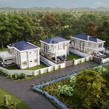 Architectural Visualisation For Housing Project in South East Asia. Un proyecto de Arquitectura de Rauhhullaah A R - 03.02.2022