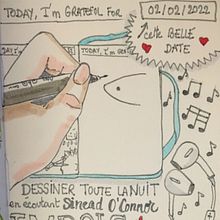 Follow up n°3 to "Illustrated Life Journal: A Daily Mindful Practice" : February. Traditional illustration, Drawing, Narrative, Sketchbook, Stor, and telling project by Stig Legrand - 03.03.2022