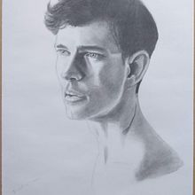 My project in Realistic Portrait with Graphite Pencil course. Traditional illustration, Fine Arts, Sketching, Pencil Drawing, Drawing, Portrait Drawing, Realistic Drawing, Artistic Drawing, and Figure Drawing project by Matt Shadinger - 03.01.2022
