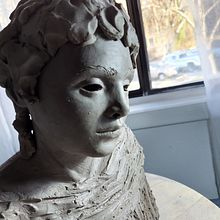 Mi Proyecto del curso: Introducción a la escultura figurativa con arcilla. Un progetto di Belle arti e Scultura di Melva Orozco - 02.03.2022