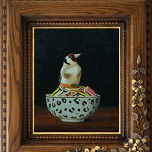 Mijn project van de cursus: Klassieke naturalistische vogelportretten schilderen met olieverf. Fine Arts, Painting, Oil Painting, and Naturalistic Illustration project by Ruud van Unen - 03.03.2022