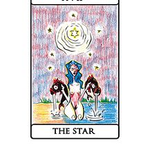 The Star. Un progetto di Illustrazione tradizionale, Design, Artigianato, Belle arti, Design di poster , Disegno artistico, Disegno con matite colorate, Disegno a matita, Serigrafia e Stampa di Nicola Marras - 03.03.2022