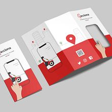 Folleto Acciona. Un progetto di Illustrazione tradizionale, Design e Pubblicità di Sandra Gómez López - 03.03.2022
