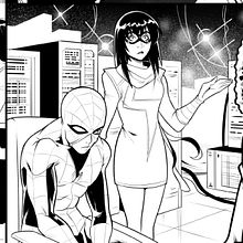 Marvel Team-Up #3: Spider-Man and Ms. Marvel. Un progetto di Fumetto di Moy R. Marco - 03.03.2022