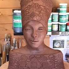 My project in Introduction to Clay Figurative Sculpture course Ein Projekt aus dem Bereich Design von jasceramics - 24.02.2022