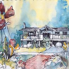 My project in Artistic Watercolor Sketching: Dare to Express Your Ideas course . Ilustrasi tradisional, Membuat sketsa, Kreativitas, Menggambar, Lukisan Cat Air, Dan Buku sketsa proyek oleh mohsen_rifaat - 09.01.2021