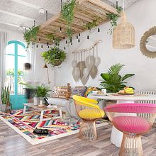 Bohemian concept living - Barcelona, España.. Un proyecto de Diseño de interiores, Arquitectura interior e Interiorismo de Andres Camilo - 27.04.2022