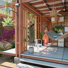 Vivienda de Interés Social Sostenible - Ganadora del 3er lugar Premio Corona Prohabitat 2021. Un proyecto de Diseño, Arquitectura y Arquitectura interior de Andres Camilo - 03.03.2022