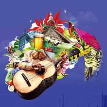 Hoppy Art Land Ein Projekt aus dem Bereich Design, Traditionelle Illustration und Plakatdesign von Guillermo Flores - 03.03.2022