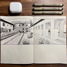 Mi Proyecto del curso: Diario ilustrado: llena tu sketchbook de vivencias. Traditional illustration, Sketching, Drawing, Sketchbook & Ink Illustration project by Juanma Criado - 02.03.2022
