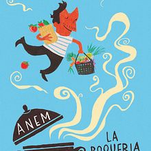 Anem a sopar!. Un progetto di Design di poster , Illustrazione tradizionale, Character design, Design, Direzione artistica, Br, ing, Br, identit e Belle arti di Nicola Marras - 03.03.2022