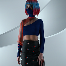  Digital 3D Fashion with M.D and C4D . Un proyecto de 3D y Modelado 3D de Juwad - 04.03.2022