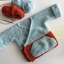 Kimono bebé 0-3 meses . Un proyecto de Artesanía de fabianabertilli - 04.03.2022