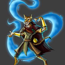 Mi Proyecto del curso: Creación de personajes antropomorfos "Balam Conway The Nature Protector". Traditional illustration, Character Design, Drawing, Digital Illustration, and Watercolor Painting project by Brandon David Luna Montenegro - 03.04.2022