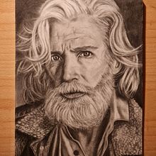 Kohle Portrait. Un projet de Illustration traditionnelle de sabine_noppel - 04.03.2022