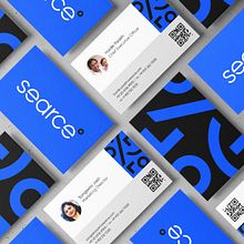 Searce visual identity. Un progetto di Design, Br, ing, Br e identit di Genis Carreras - 04.03.2022