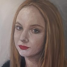 Il mio progetto del corso: Ritratto realistico ad olio: dettagli ed espressività. Fine Arts, Painting, and Oil Painting project by Laura Sala - 12.08.2021